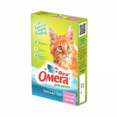 Астрафарм ОМЕГА NEO Мультивитаминное лакомство для котят, с таурином и L-карнитином 60 таблеток