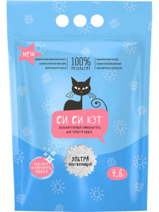 СИ-СИ КЕТ наполнитель силикагелевый для кошек,