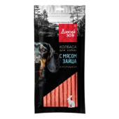 TiTBiT Дикий зов Лакомство для собак Колбаса с мясом зайца и морошкой 85г  27752 