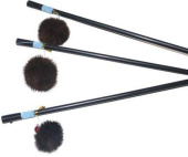 Ашера Дразнилка-удочка для кошек "Шарик" натуральный мех