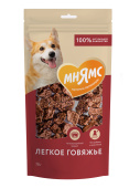 Мнямс Лакомство На каждый день для собак Легкое говяжье 70 г